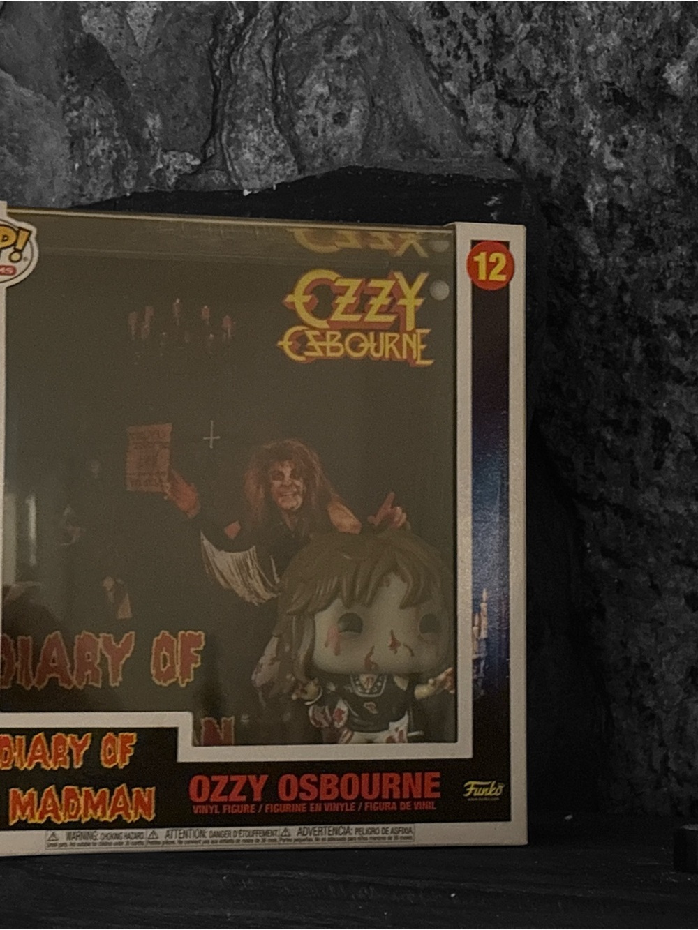 Funko Ozzy Osbourne Pop! Vinyl - Black, Gold, Red Accents